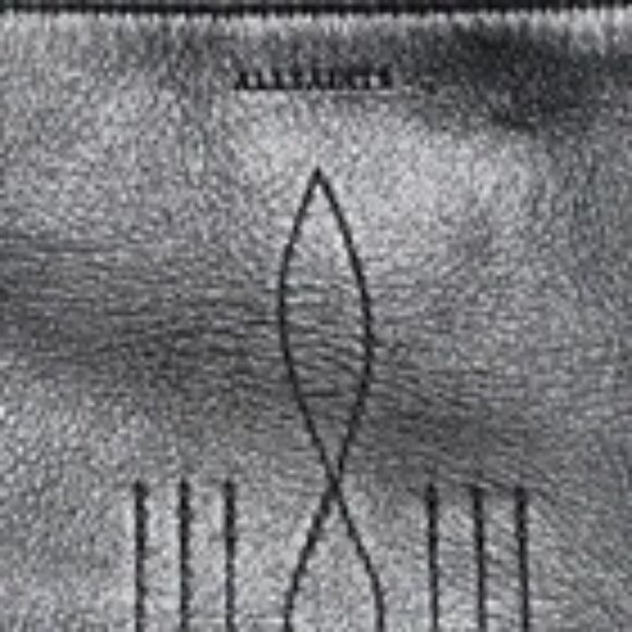 ALL SAINTS "Cooper Lea" leather backpack with tassel - Picture 3 of 7